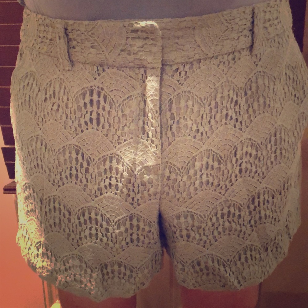 Lime green Lacey shorts